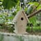 8 Pack: 8.5&#x22; Tall Wood Birdhouse by Make Market&#xAE;